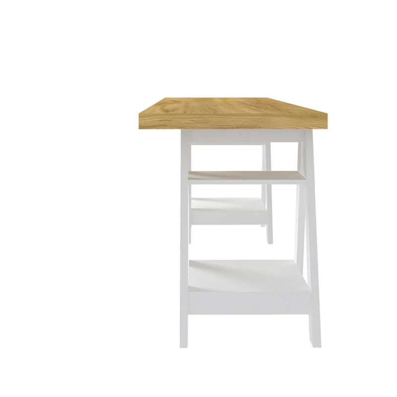 Valparaiso Desk - Elm/ White