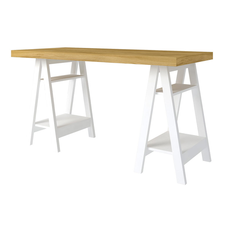 Valparaiso Desk - Elm/ White