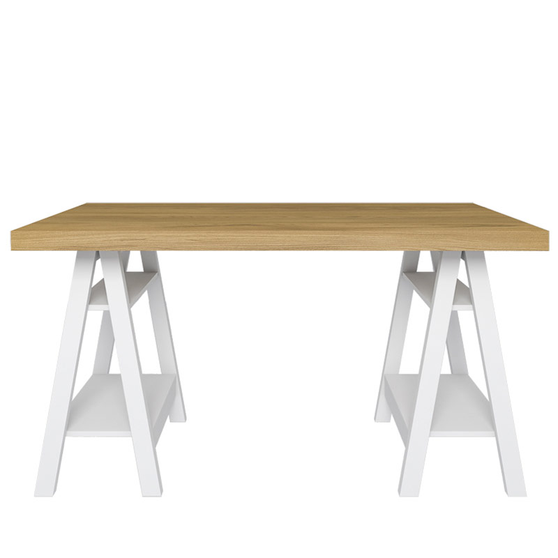 Valparaiso Desk - Elm/ White