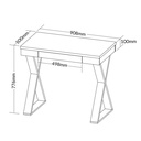 Varzea Desk - Black