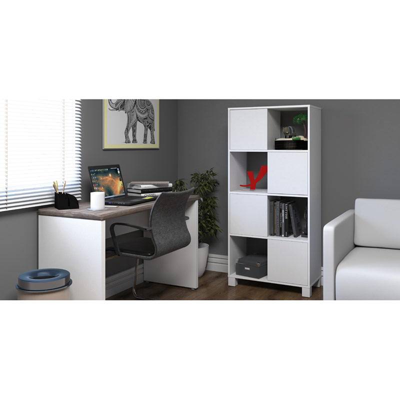 Vitoria Cabinet with 4 Doors - White 