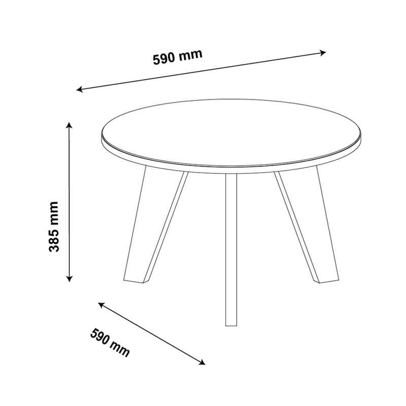 Abaetetuba Coffee Table - Off White