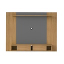 Altamira Tv Wall Panel - Oak/ Graphite