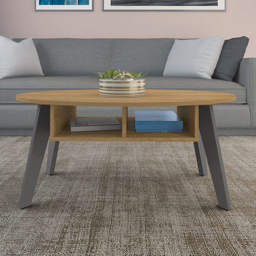 Juiz de Fora Coffee Table - Oak/ Graphite