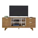 Araguaina Tv Stand - Pine/ Off White