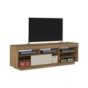 Barretos Tv Stand - Pine-Pine/ Off White