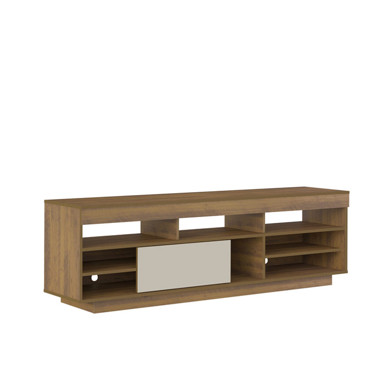 Barretos Tv Stand - Pine-Pine/ Off White