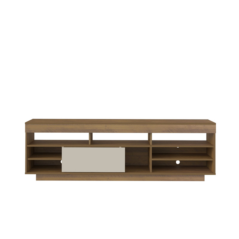 Barretos Tv Stand - Pine-Pine/ Off White