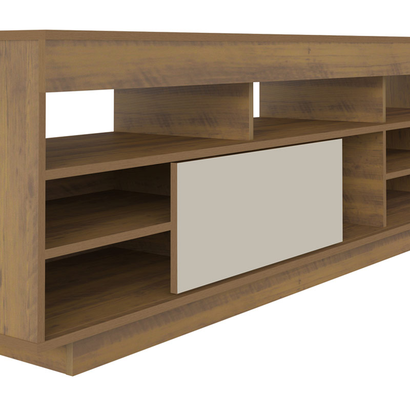 Barretos Tv Stand - Pine-Pine/ Off White