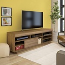 Barretos Tv Stand - Pine-Pine/ Off White