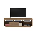 Barretos Tv Stand - Pine-Pine/ Off White