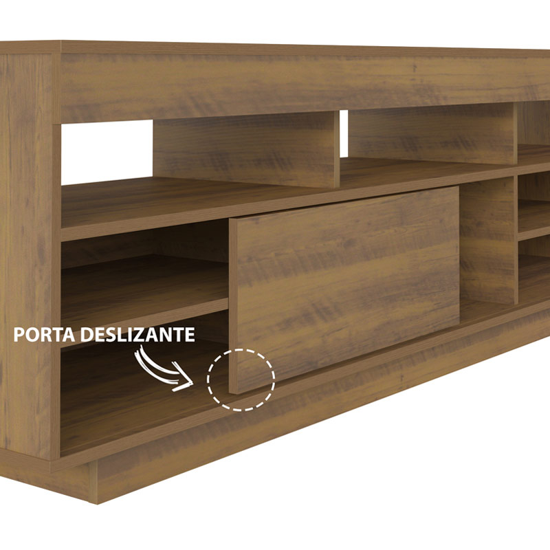 Barretos Tv Stand - Pine-Pine/ Off White