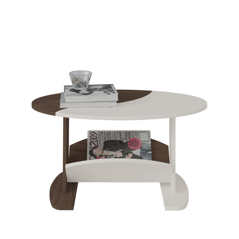 Bento Roxo Coffee Table - Pine/ Off White