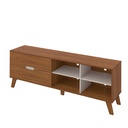 Botucatu Tv Stand - Cedro/ Off White