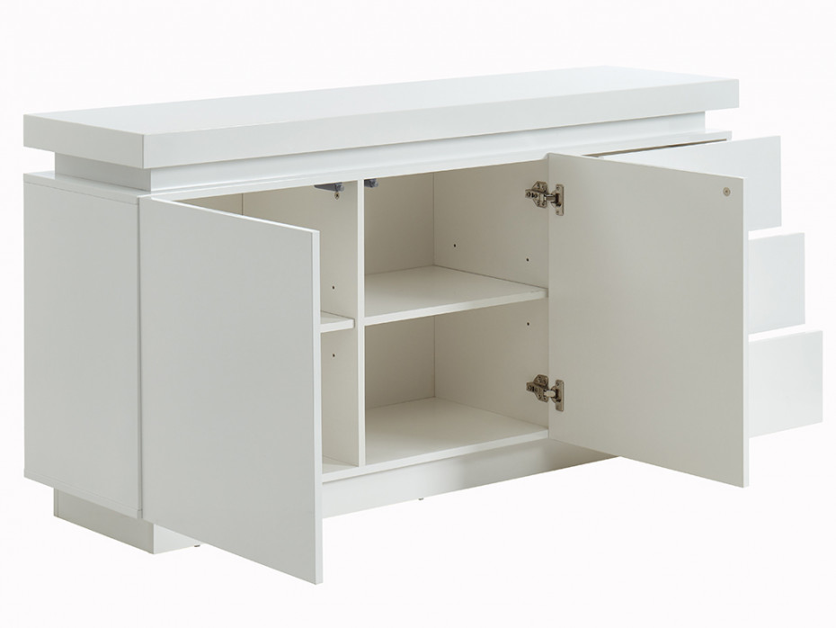 Idiya Aspen Sideboard/ Buffet Table, White