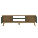 Brusque Tv Stand - Oak/ Mint