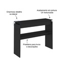 Cameta Console Table - Black