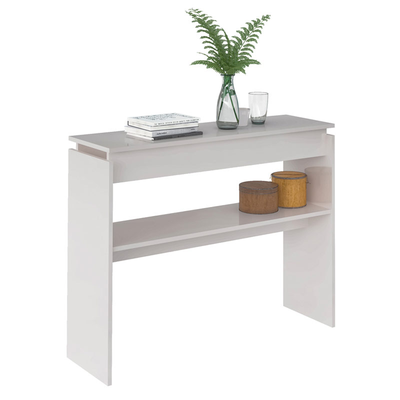 Cameta Console Table - Off White