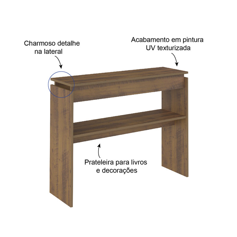 Cameta Console Table - Pine