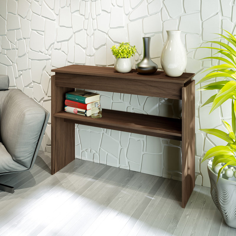 Cameta Console Table - Walnut