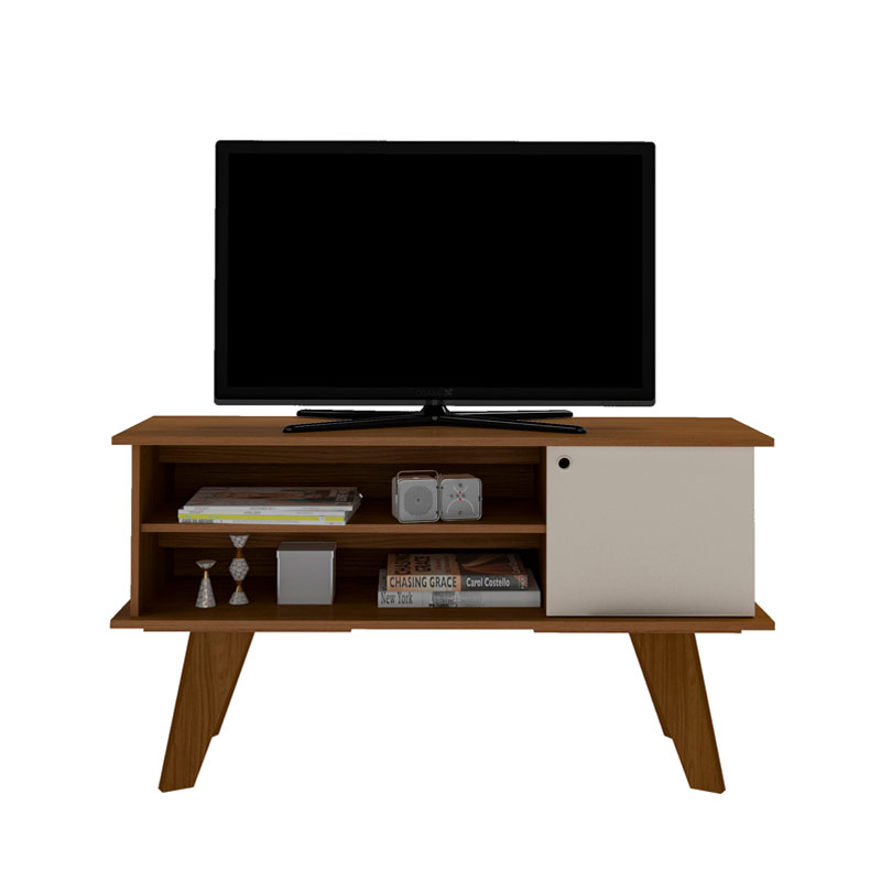 Campo Tv Stand - Cedar/ Off White