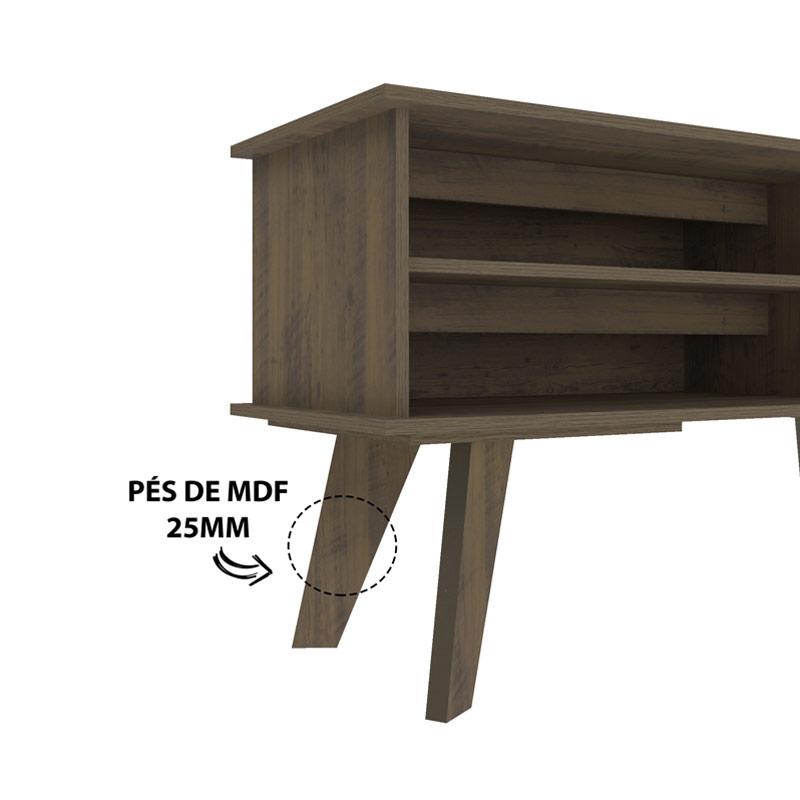 Campo Tv Stand - Pine/ Off White