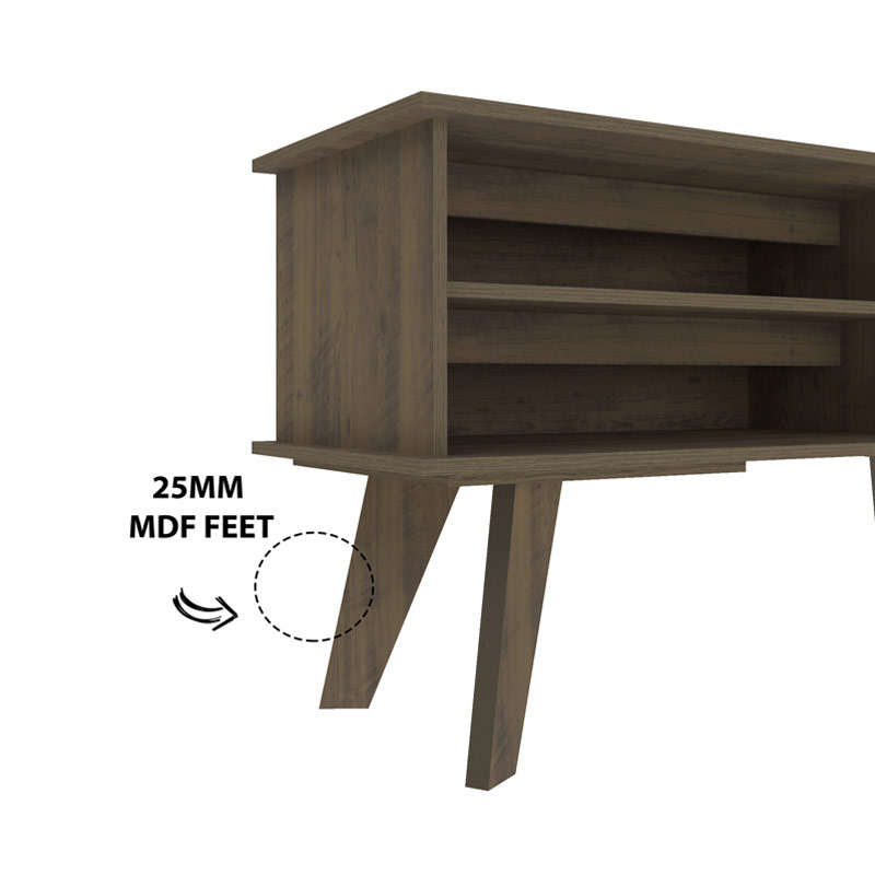 Campo Tv Stand - Pine/ Off White