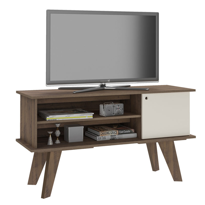 Campo Tv Stand - Pine/ Off White