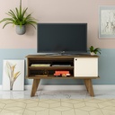 Campo Tv Stand - Pine/ Off White