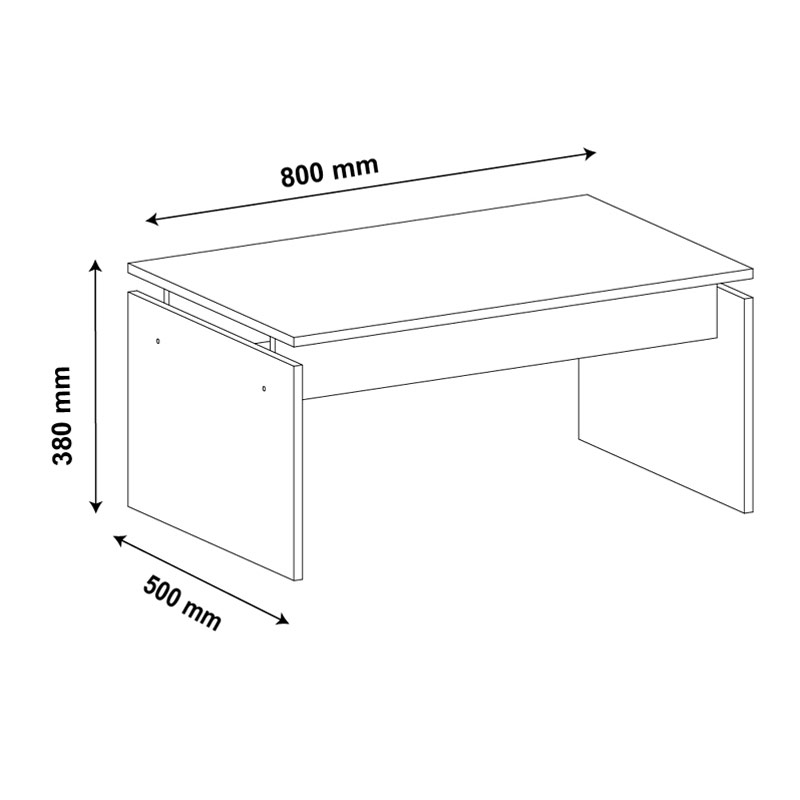 Caxias Coffee Table - Walnut