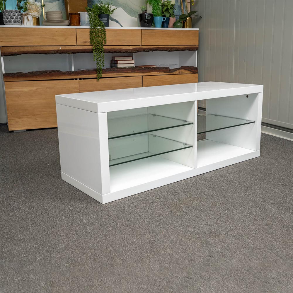 Idiya Aspen Tv Unit , White Gloss