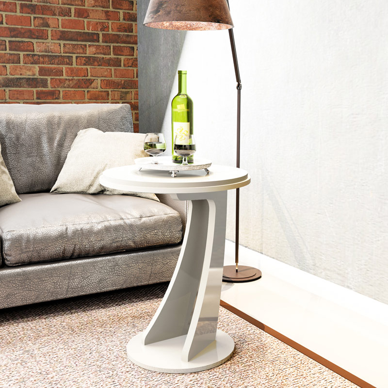 Colatina End Table - Off White