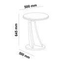 Colatina End Table - Off White