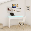 Idiya Aspen Desk , White High Gloss