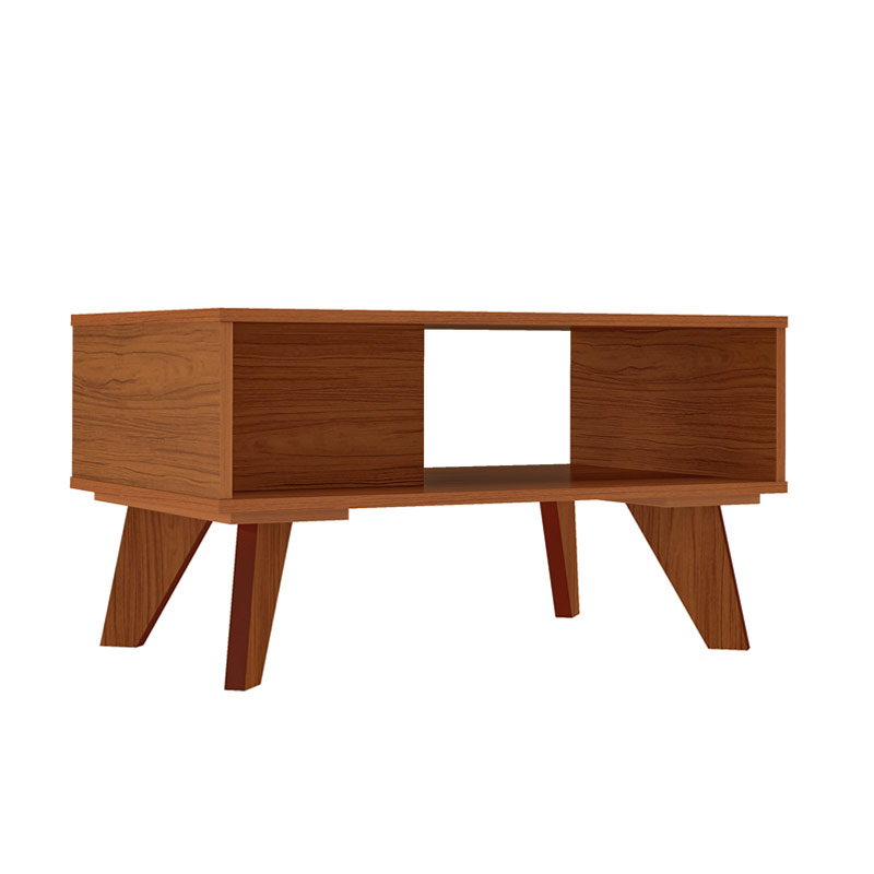 Coronel Grande Coffee Table - Cedar/ Off White