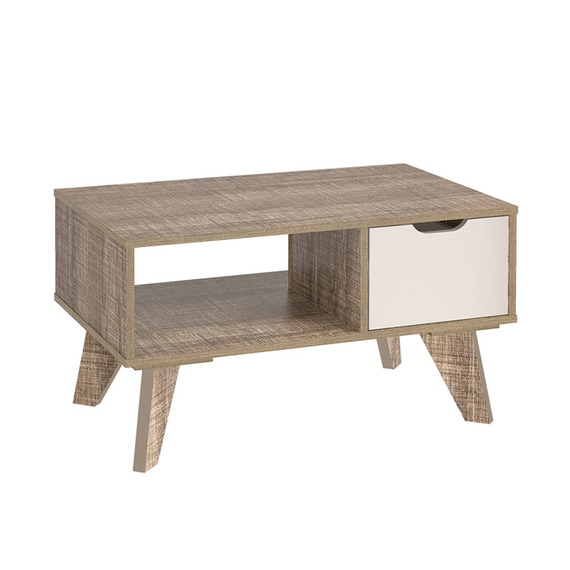 Coronel Grande Coffee Table - Cinnamon/ Off White