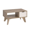 Coronel Grande Coffee Table - Cinnamon/ Off White