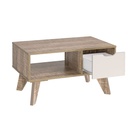 Coronel Grande Coffee Table - Cinnamon/ Off White