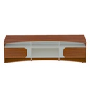 Ferraz Tv Stand - Cedar/ Off White