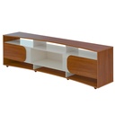 Ferraz Tv Stand - Cedar/ Off White