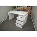 IDIYA DOWNEY DESK , WHITE