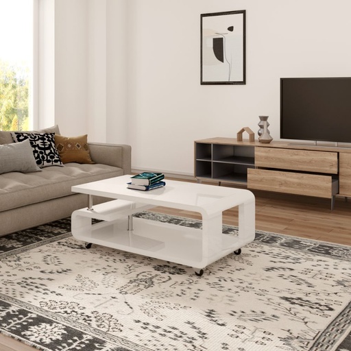 Downey coffee Table, White