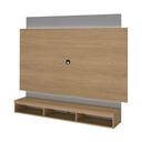 Garanhuns Tv Wall Panel - Oak/ Silver