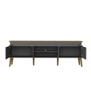 Guarapari Tv Stand - Oak/ Graphite