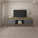 Guarapari Tv Stand - Oak/ Graphite