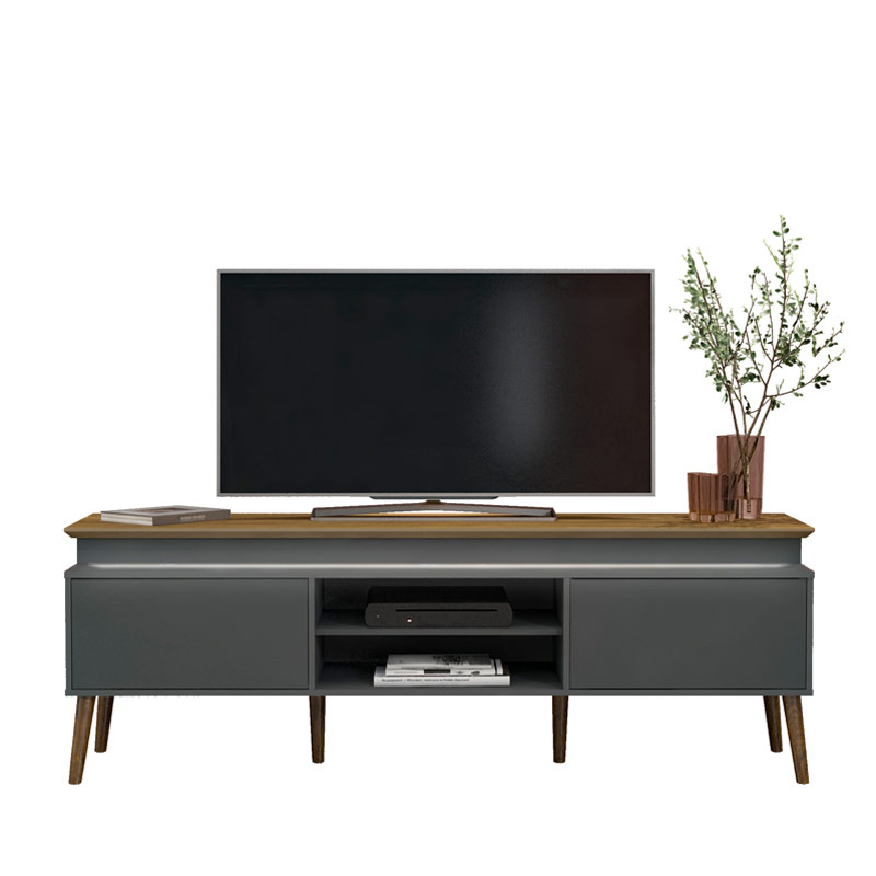 Guarapari Tv Stand - Oak/ Graphite