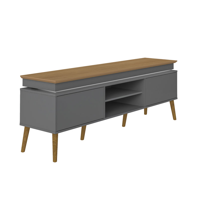 Guarapari Tv Stand - Oak/ Graphite