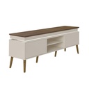 Guarapari Tv Stand - Pine/ Off White