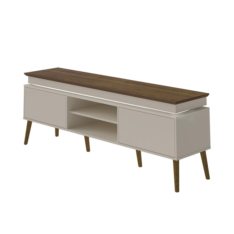 Guarapari Tv Stand - Pine/ Off White