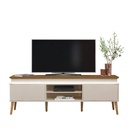 Guarapari Tv Stand - Pine/ Off White